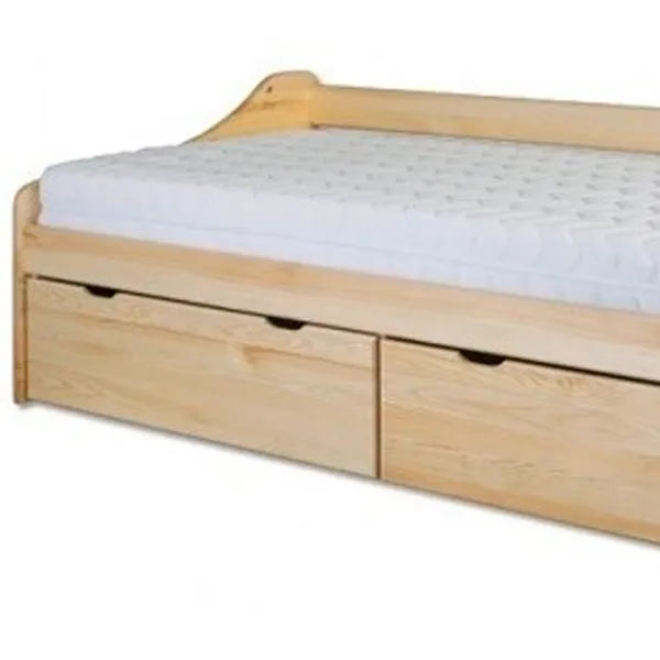 Кровать Drewmax LK130 90 x 200 см / Дерево / Разноцветный photo 2