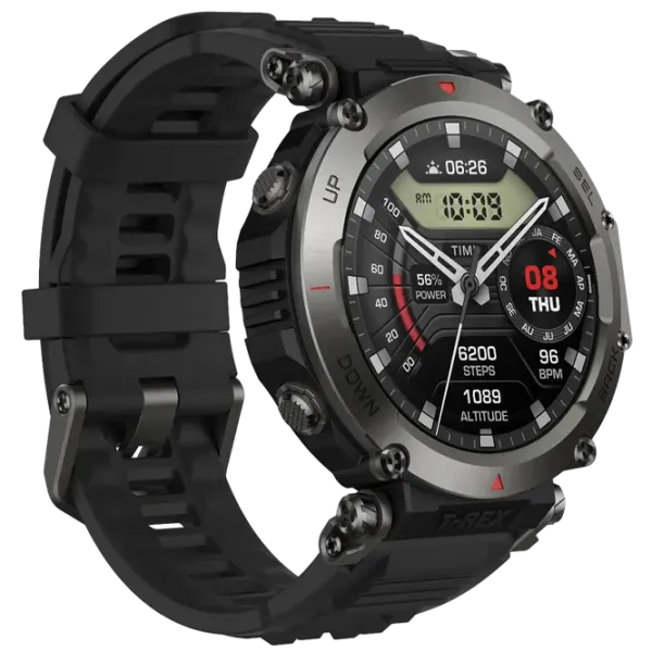Ceas inteligent Amazfit T-Rex Ultra 1.39" / 47 mm / Black - Black / photo 4
