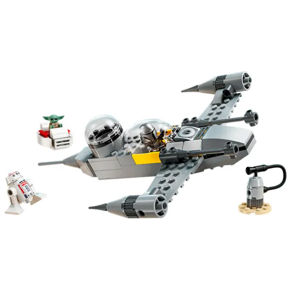 Constructor LEGO Mando and Grogu's N-1 Starfighter Cosmos/ Multicolor photo 3