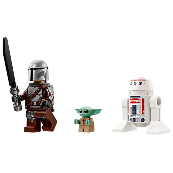 Constructor LEGO Mando and Grogu's N-1 Starfighter Cosmos/ Multicolor photo 6