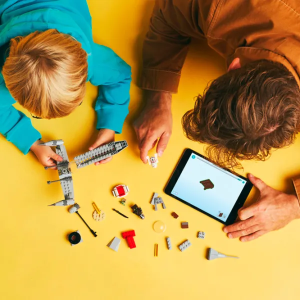 Constructor LEGO Mando and Grogu's N-1 Starfighter Cosmos/ Multicolor photo 7