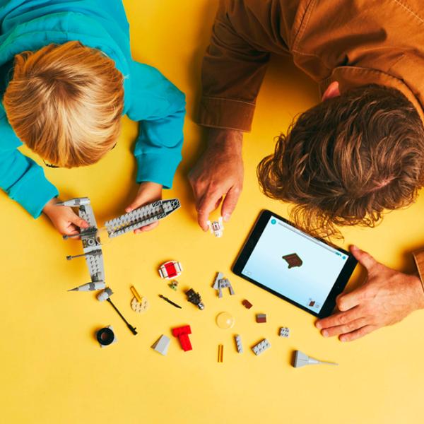 Constructor LEGO Mando and Grogu's N-1 Starfighter Cosmos/ Multicolor photo 7