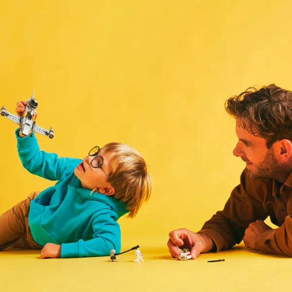 Constructor LEGO Mando and Grogu's N-1 Starfighter Cosmos/ Multicolor photo 8