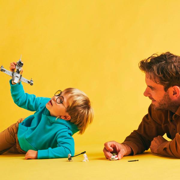 Constructor LEGO Mando and Grogu's N-1 Starfighter Cosmos/ Multicolor photo 8