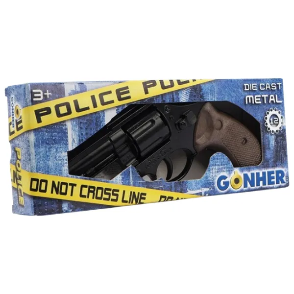 Игрушечный пистолет Gonher 127/6 44073  3+ / / Черный photo 5 Игрушечный пистолет Gonher 127/6 44073  3+ / / Черный photo 5