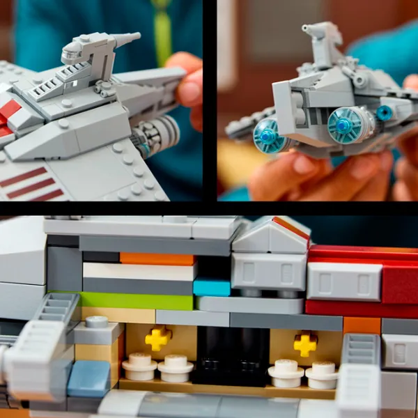 Constructor LEGO Acclamator-Class Assault Ship Cosmos/ Gray photo 4