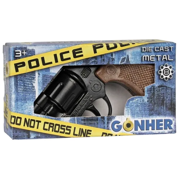 Pistol de jucărie Gonher 73/6 45731 3+ / / Black photo 5
