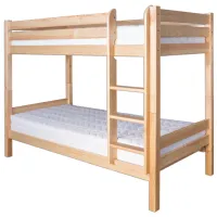 Pat pentru copii Drewmax LK136 80 x 200 cm / Lemn / Multicolor