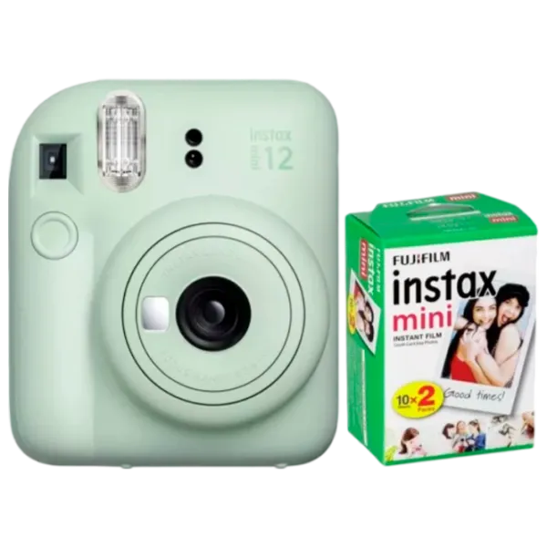 Cameră foto FujiFilm Instax Mini 12 + Film Mini / Mint photo 1 Cameră foto FujiFilm Instax Mini 12 + Film Mini / Mint photo 1