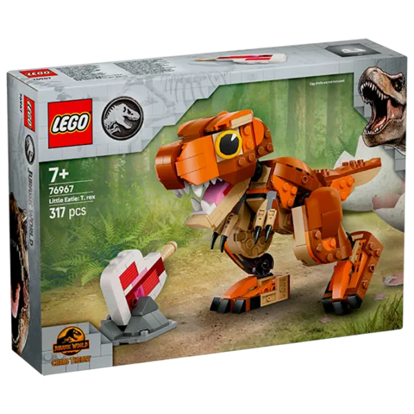 Constructor LEGO Little Eatie: T-Rex Figuri/ Multicolor photo 1