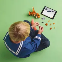 Constructor LEGO Little Eatie: T-Rex Figuri/ Multicolor photo 4