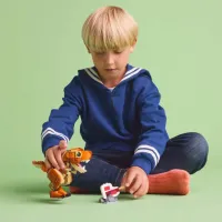 Constructor LEGO Little Eatie: T-Rex Figuri/ Multicolor photo 5