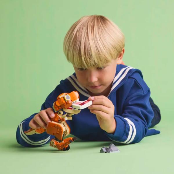 Constructor LEGO Little Eatie: T-Rex Figuri/ Multicolor photo 6