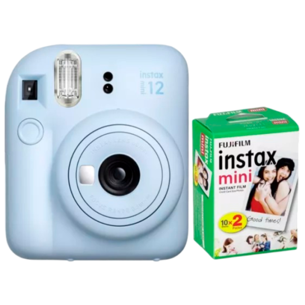 Cameră foto FujiFilm Instax Mini 12 + Film Mini / Blue photo 1