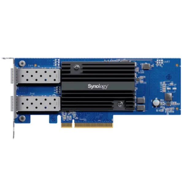 Сетевой адаптер Synology E10G30-F2
 / Синий photo 1