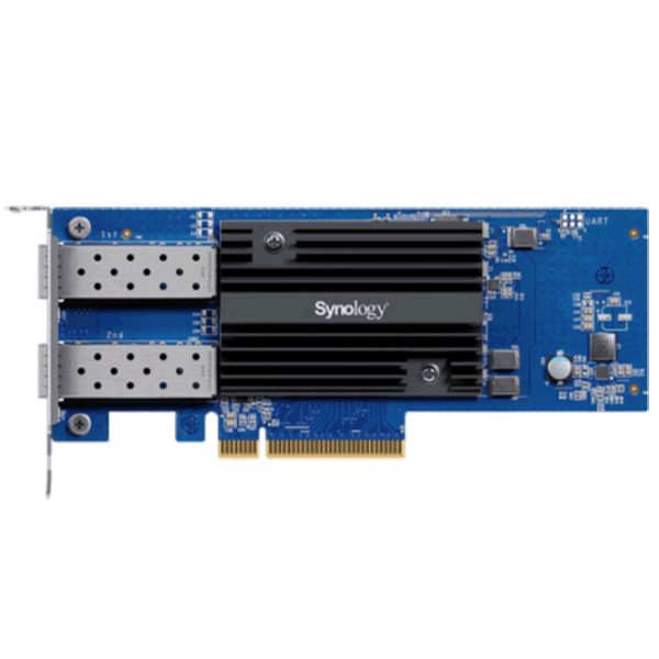 Сетевой адаптер Synology E10G30-F2
 / Синий photo 1