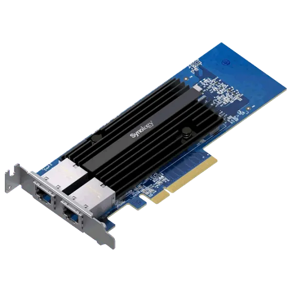 Сетевой адаптер Synology E10G30-T2
 / Синий photo 2