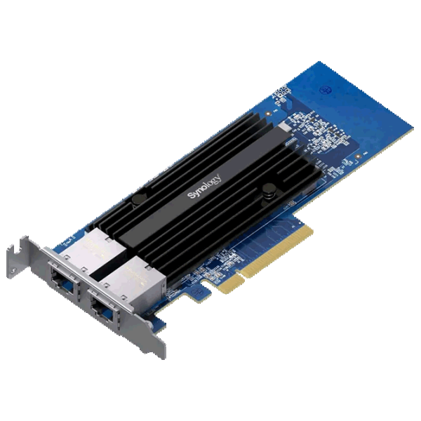 Сетевой адаптер Synology E10G30-T2
 / Синий photo 2