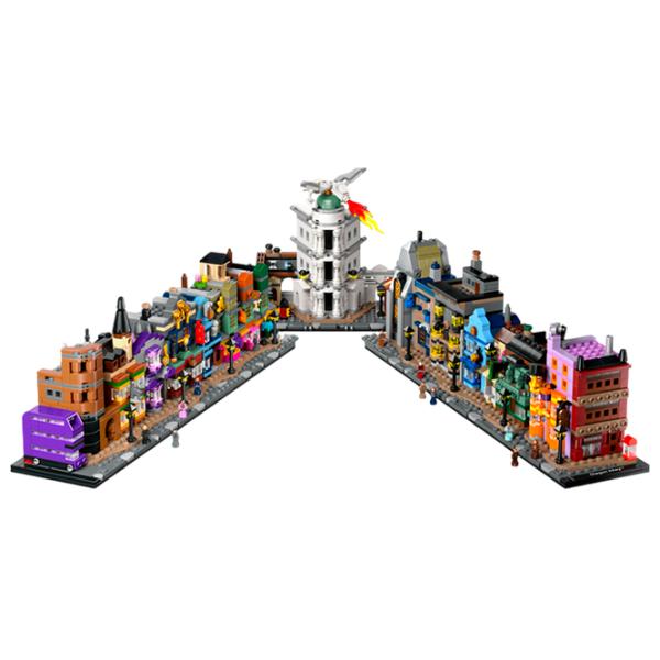 Constructor LEGO Diagon Alley Wizarding Shops Magazin/ Multicolor photo 2