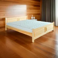 Кровать Drewmax LK115 160 x 200 см / Дерево / Разноцветный photo 4