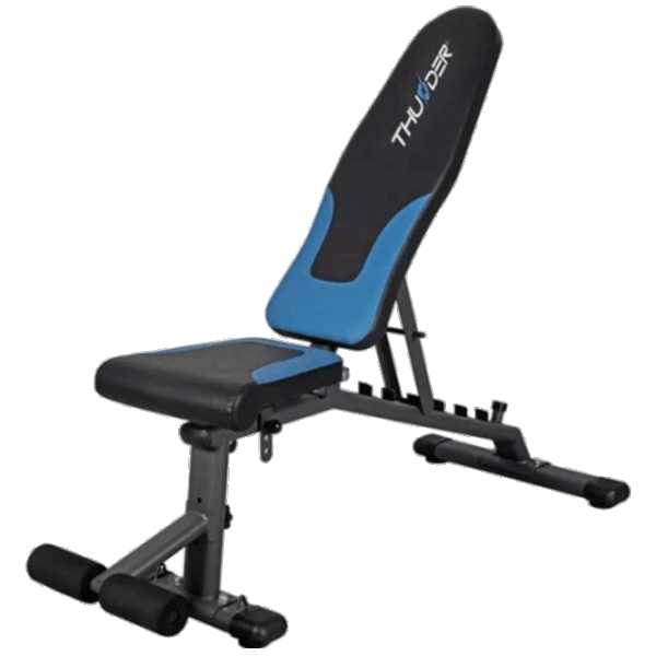 Bancă fitness Thunder QUICK Antrenamente de forță / Black photo 1