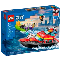 Конструктор LEGO Fire Rescue Boat Фигуры/ Разноцветный