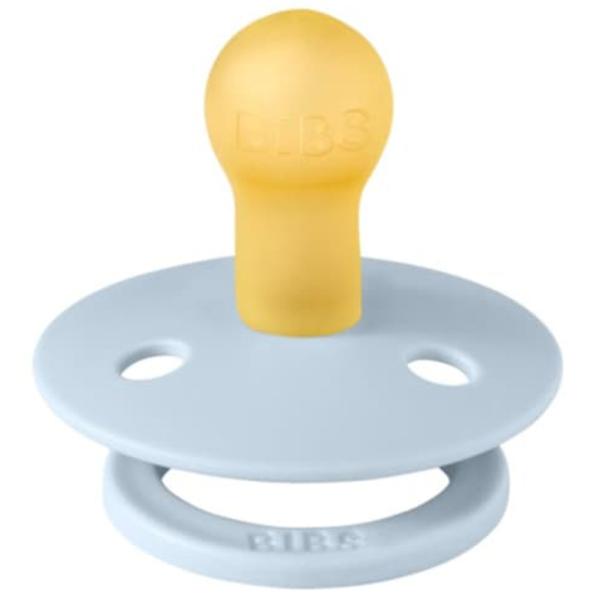 Соска круглая Bibs Colour 120349  Унисекс / 6 месяцев - 18 месяцев / Латекс / Детский голубой photo 4