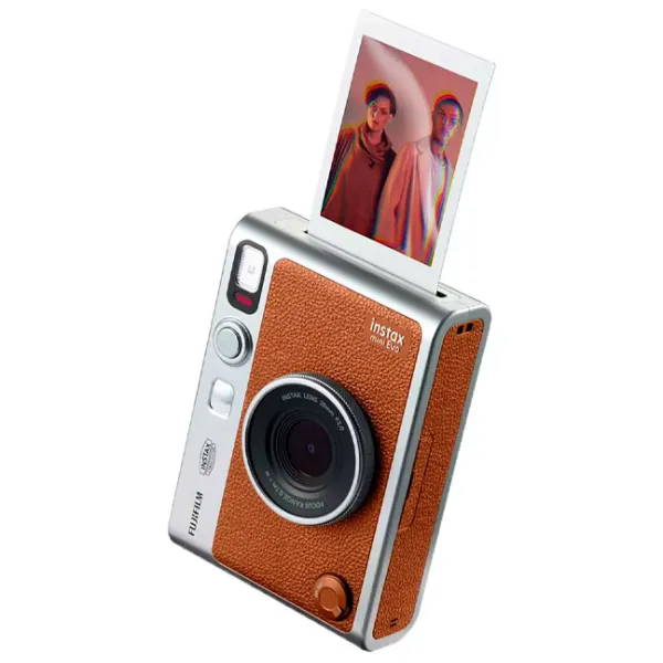 Фотоаппарат FujiFilm Instax Mini Evo  CMOS/ Коричневый photo 2 Фотоаппарат FujiFilm Instax Mini Evo  CMOS/ Коричневый photo 2