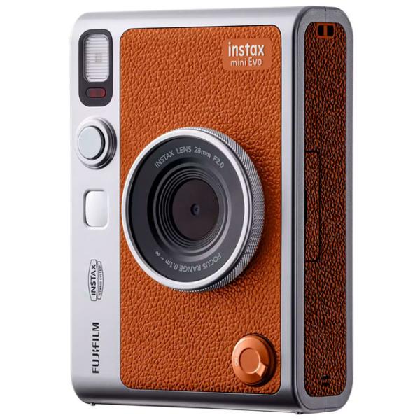 Фотоаппарат FujiFilm Instax Mini Evo  CMOS/ Коричневый photo 4 Фотоаппарат FujiFilm Instax Mini Evo  CMOS/ Коричневый photo 4