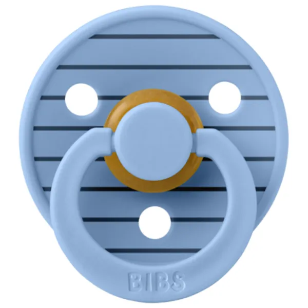 Соска круглая Bibs Studio Colour 12015101 Унисекс / 6 месяцев - 18 месяцев / Латекс / Синий photo 3