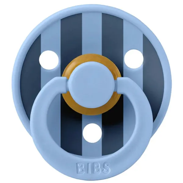 Соска круглая Bibs Studio Colour 12015101 Унисекс / 6 месяцев - 18 месяцев / Латекс / Синий photo 4