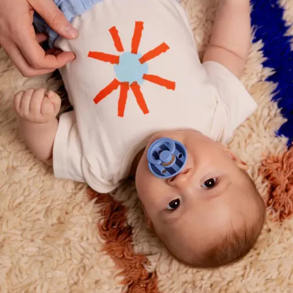 Соска круглая Bibs Studio Colour 12015101 Унисекс / 6 месяцев - 18 месяцев / Латекс / Синий photo 6