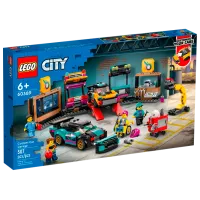Constructor LEGO Custom Car Garage Figuri/ Multicolor