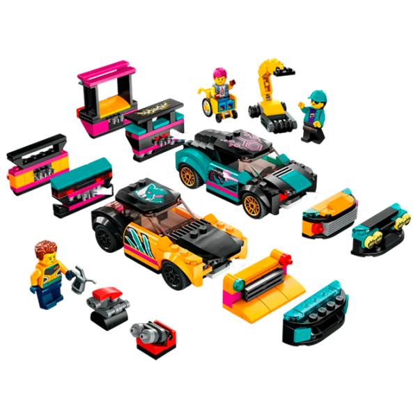 Constructor LEGO Custom Car Garage Figuri/ Multicolor photo 2