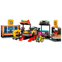 Constructor LEGO Custom Car Garage Figuri/ Multicolor photo 3