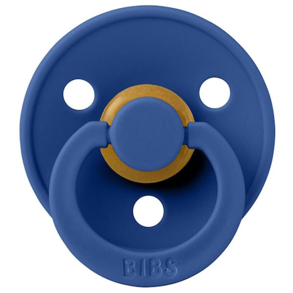 Suzetă cu tetina rotundă Bibs Colour 120427  Unisex / 6 luni - 18 luni / Latex / Cornflower photo 4
