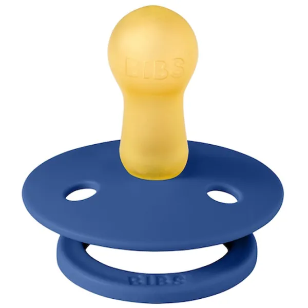 Suzetă cu tetina rotundă Bibs Colour 120427  Unisex / 6 luni - 18 luni / Latex / Cornflower photo 5