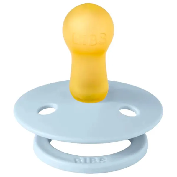 Соска круглая Bibs Colour 120214  Унисекс / 6 месяцев - 18 месяцев / Латекс / Детский голубой photo 4