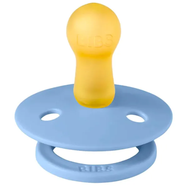 Соска круглая Bibs Colour 120214  Унисекс / 6 месяцев - 18 месяцев / Латекс / Детский голубой photo 5