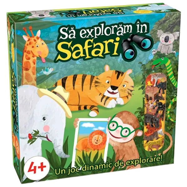 Настольная игра Tactic Давайте исследуем в сафари 4+/ Развитие photo 1