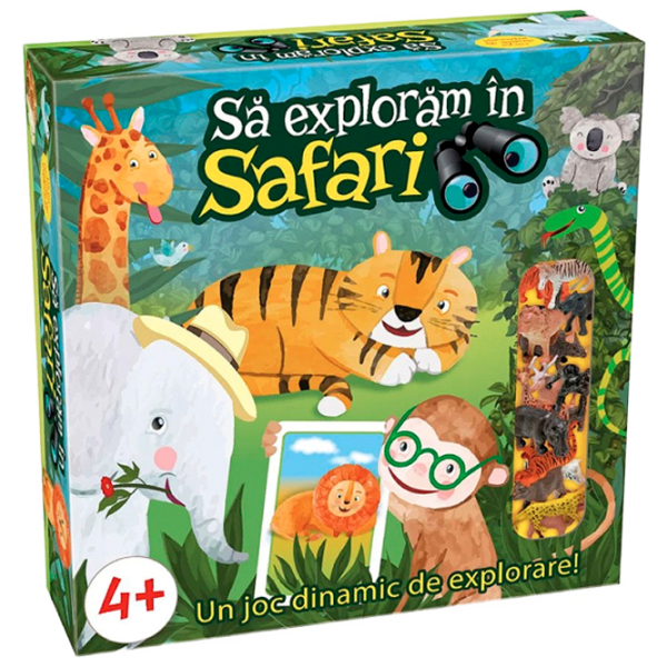 Настольная игра Tactic Давайте исследуем в сафари 4+/ Развитие photo 1