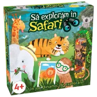 Joc de masă Tactic Să explorăm în safari 4+/ Dezvoltare