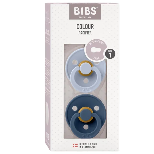 Соска круглая Bibs Colour 120428  Унисекс / 6 месяцев - 18 месяцев / Латекс / Пыльный синий photo 6