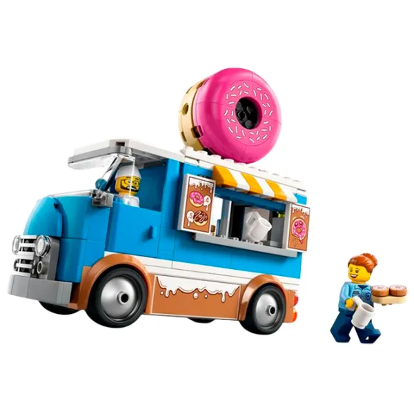 Constructor LEGO Donut Truck Figuri/ Multicolor photo 3