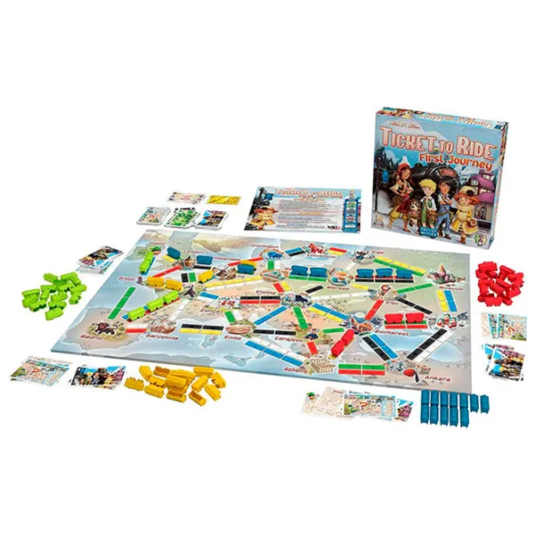 Joc de masă Asmodee Ticket to Ride 6+/ Dezvoltare photo 2