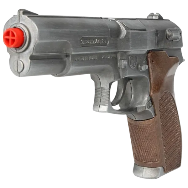 Pistol de jucărie Gonher 45/1 43544 3+ / / Silver photo 1 Pistol de jucărie Gonher 45/1 43544 3+ / / Silver photo 1