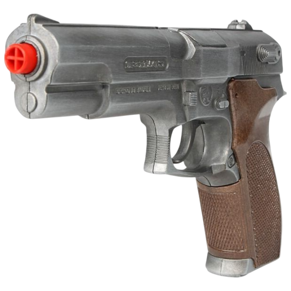 Pistol de jucărie Gonher 45/1 43544 3+ / / Silver photo 1 Pistol de jucărie Gonher 45/1 43544 3+ / / Silver photo 1
