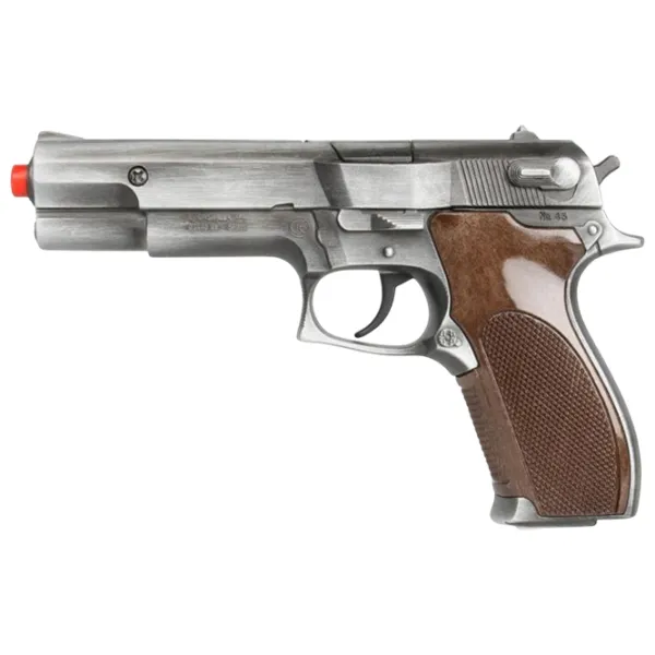 Pistol de jucărie Gonher 45/1 43544 3+ / / Silver photo 3 Pistol de jucărie Gonher 45/1 43544 3+ / / Silver photo 3