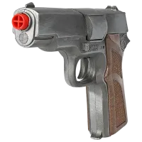 Игрушечный пистолет Gonher 125/1 44075 3+ / / Серебряный