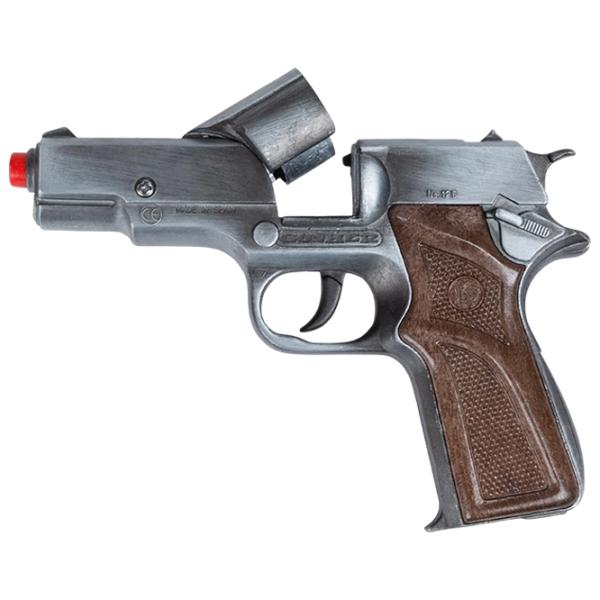 Игрушечный пистолет Gonher 125/1 44075 3+ / / Серебряный photo 4 Игрушечный пистолет Gonher 125/1 44075 3+ / / Серебряный photo 4